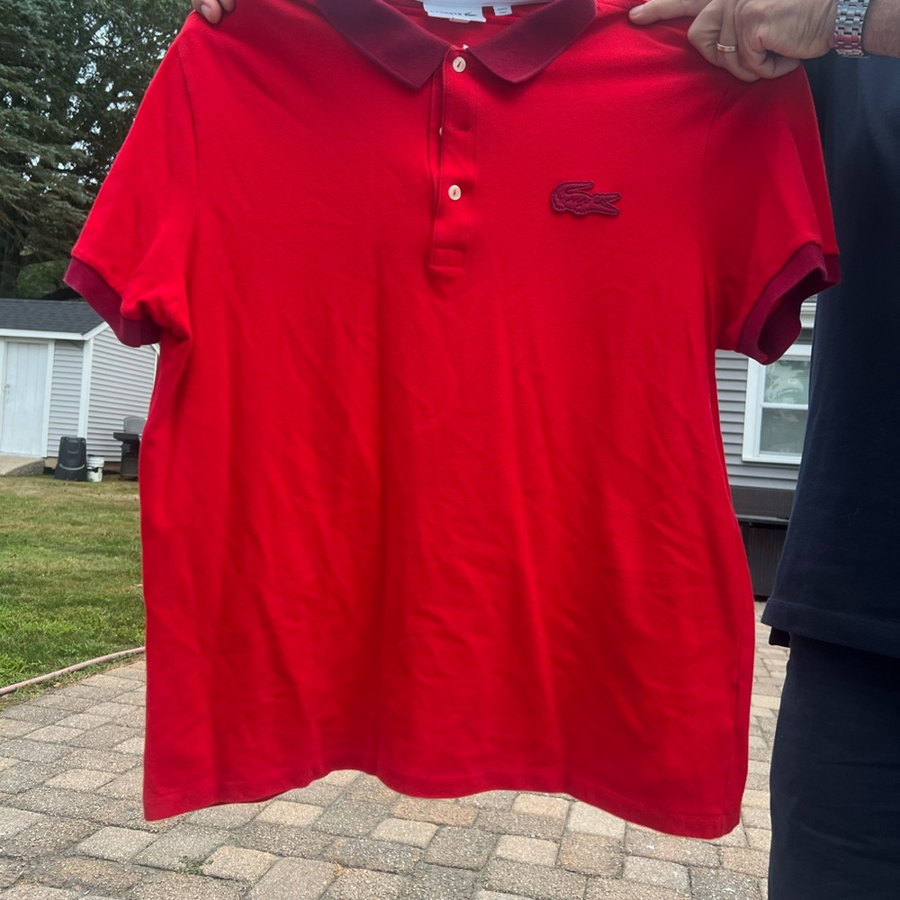 Lacoste Vibrant Red Polo